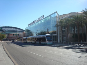 US Airways Center in downtown Phoenix